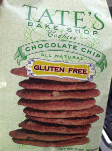 Tate's gluten-free chocolate chip cookies