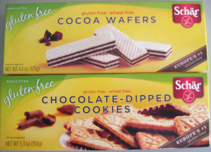 Schar gluten-free wafers and cookies