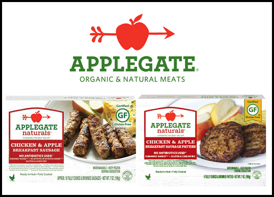 Applegate Farms breakfast sausages come in links and patties